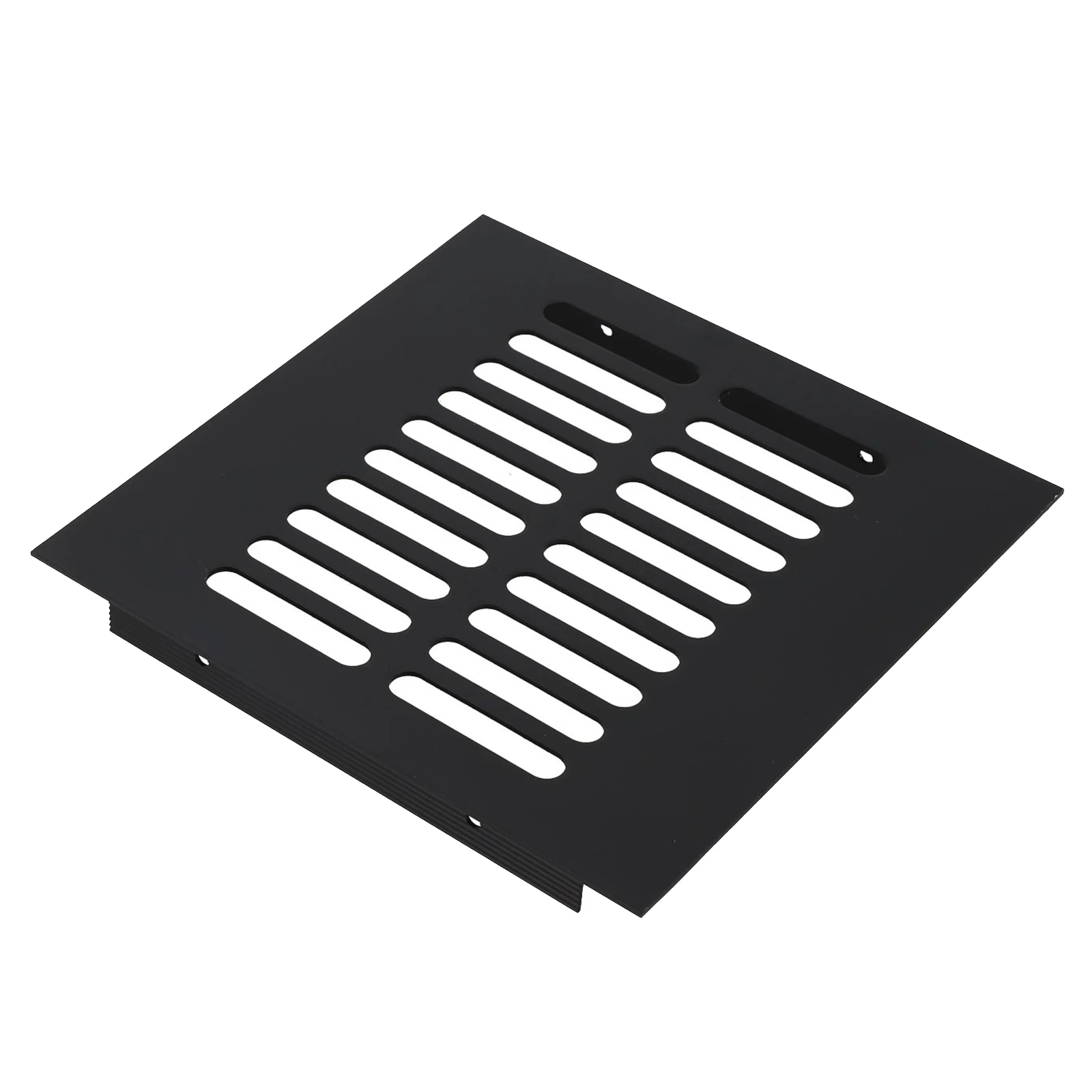 Aluminum Vent Grille for Cabinet for interior Ventilation Rectangular Format Compatible with Wardrobe and Computer Cabinet Use