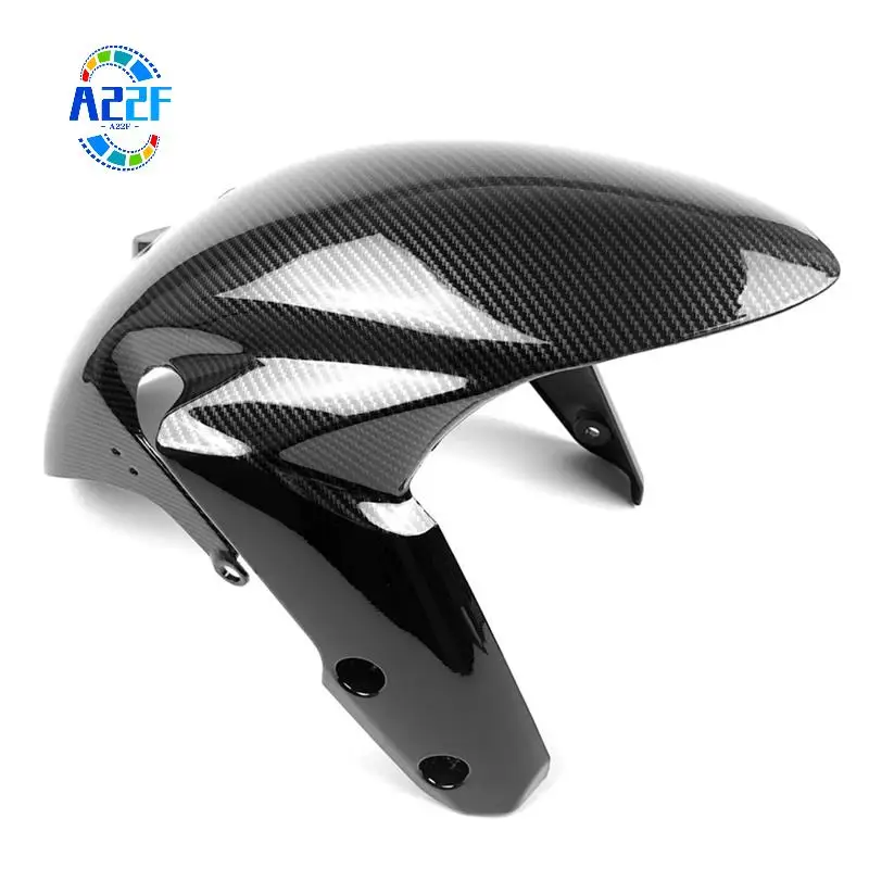 

A22F-Carbon Fiber Finish Motorcycle Mudguard Front Tire Fender For SUZUKI GSXR 1000 2009-2016 GSXR 750 600 2011-2019