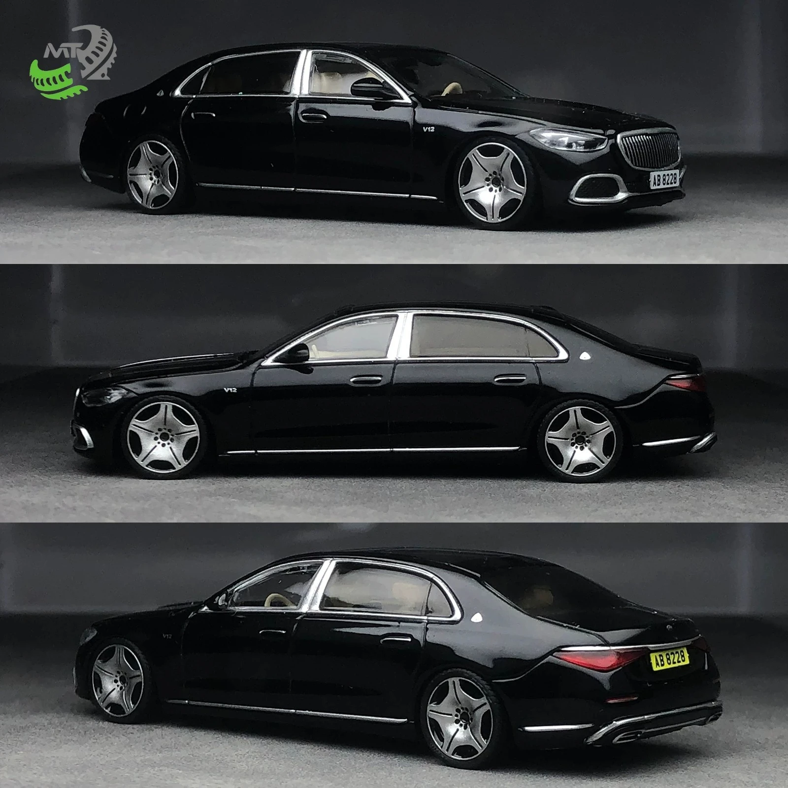 1/64 Modified Wheel Hub 9.0mm Attitude Wheel Resin Tire Car Model Modification Accessories