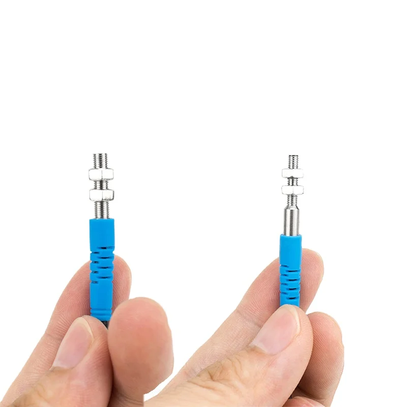 2pcs M3 M4 M5 M6 photo electric JIMOU visible red spot mini proximity switch laser photoelectric sensor diffuse mode