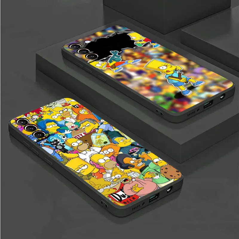 

Case for Samsung Galaxy S23 FE S22 S20 FE S23 Ultra Note 20Ultra 10Plus S21 S24 S22 5G Cover Luxury Simpson Homer Duff Beer Cool