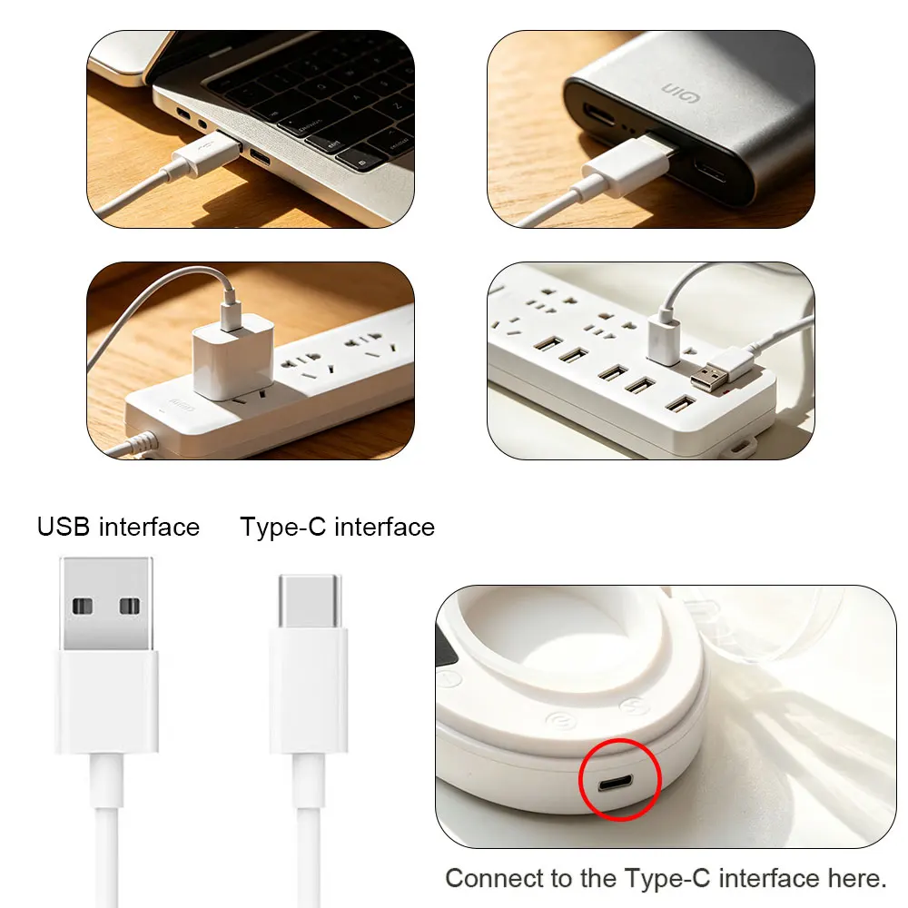 Mini USB Wax Heater Adjustable Temperature Touch Control Hair Removal Wax Melter Ear Nose Hair Remover Wax Bean Heating Machine view 3