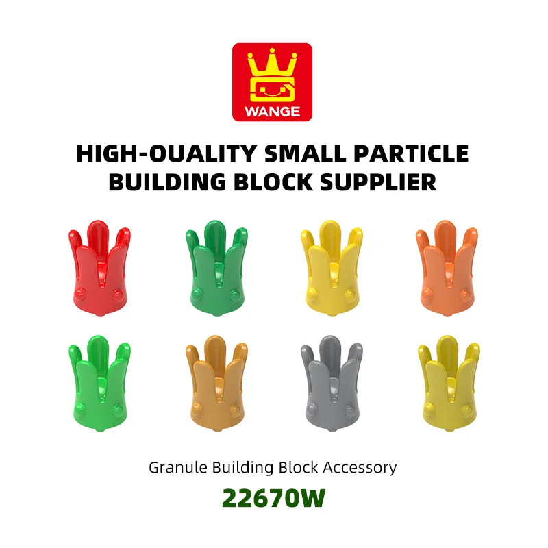 

WANGE 758 шт./лот 0 коронный блок Moc цветные аксессуары, совместимые с кирпичом DIY детские развивающие игрушки в сборе подарочная коробка