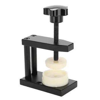 多功能螺絲式錶鏡壓機手動旋轉12模具套件,適用於錶殼壓機、錶後蓋壓機和手錶維護 4 最佳銷售 水晶壓機 - №4