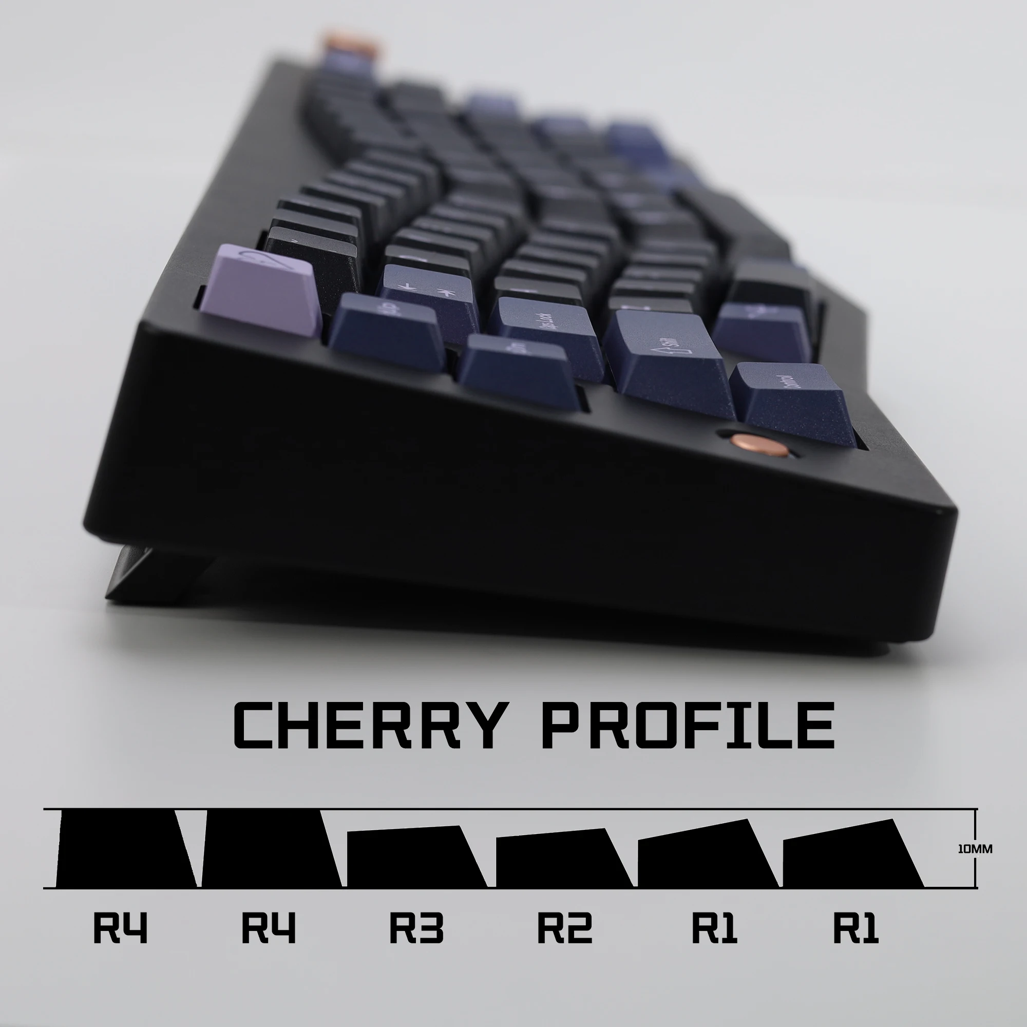 KBDiy Clone GMK Keycaps Retro GMK First Love Cherry Profile PBT ISO Keycap für magnetische Schalter Gaming Mechanische Tastatur KIT – Detail 3