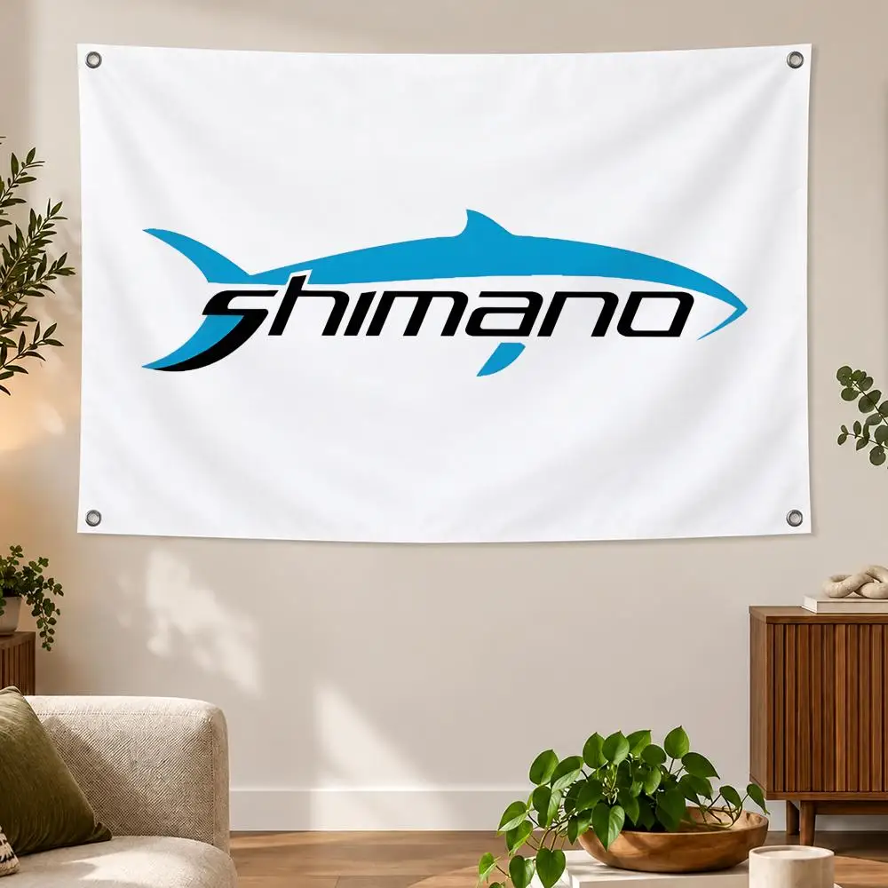 Brand Shimano Flags Flag Suitable For Party Club Outdoor Interior Wall Decoration Banner Fans Gift