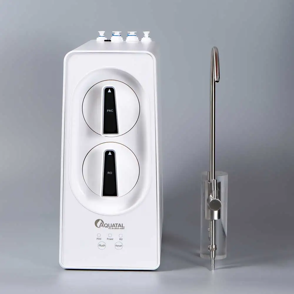 

Compact Design 2 Filters 4 Stages RO System Water Purifier Machine