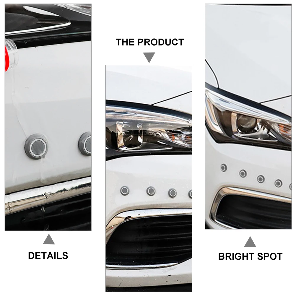 

20Pcs Car Bumper Sticker Silicone Anti Collision Anti Scratch Guard Car Door Protector Auto Accessories Protective Decal