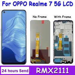 6.5''inch IPS LCD For Oppo Realme 7 5G RMX2111 LCD Display Touch Screen Digitizer Assembly For Relame7 5G Didsplay Replacement