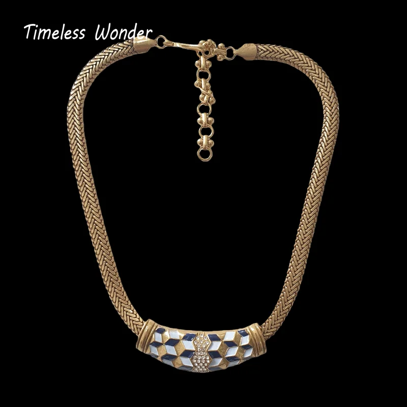 

Вневременное чудесное необычное эмалированное циркониевое ожерелье в виде змеи для женщин, дизайнерские ювелирные изделия, модный подарок, редкий топ, милый 3346