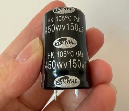450wv 150uf Electrolytic Capacitor for Medical Beauty Machine