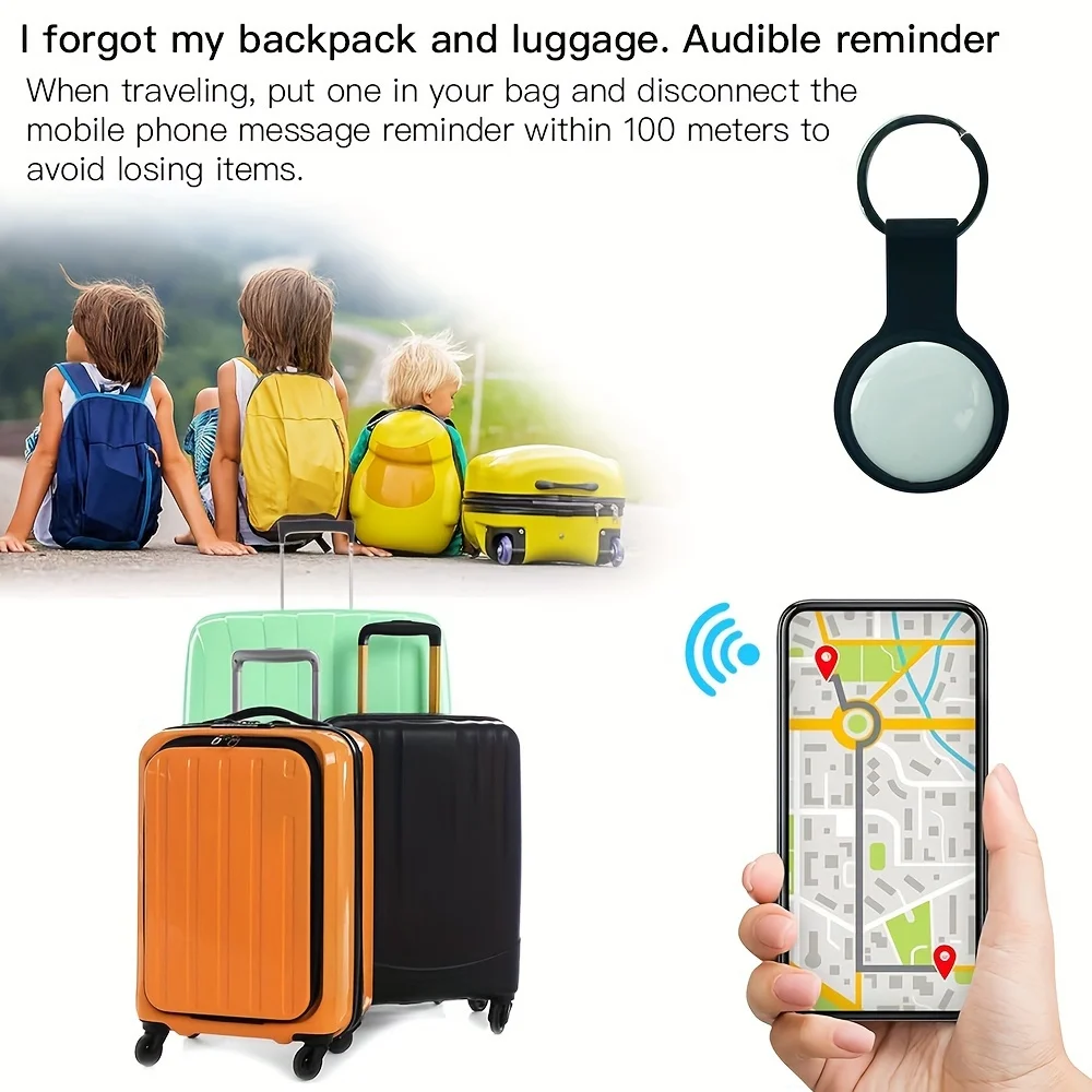 Anti-lost Device For IOS And Android To Find My Mini Smart Global Tracker GPS, Lost Mobile Phone, Pet, Car, Smart Tag