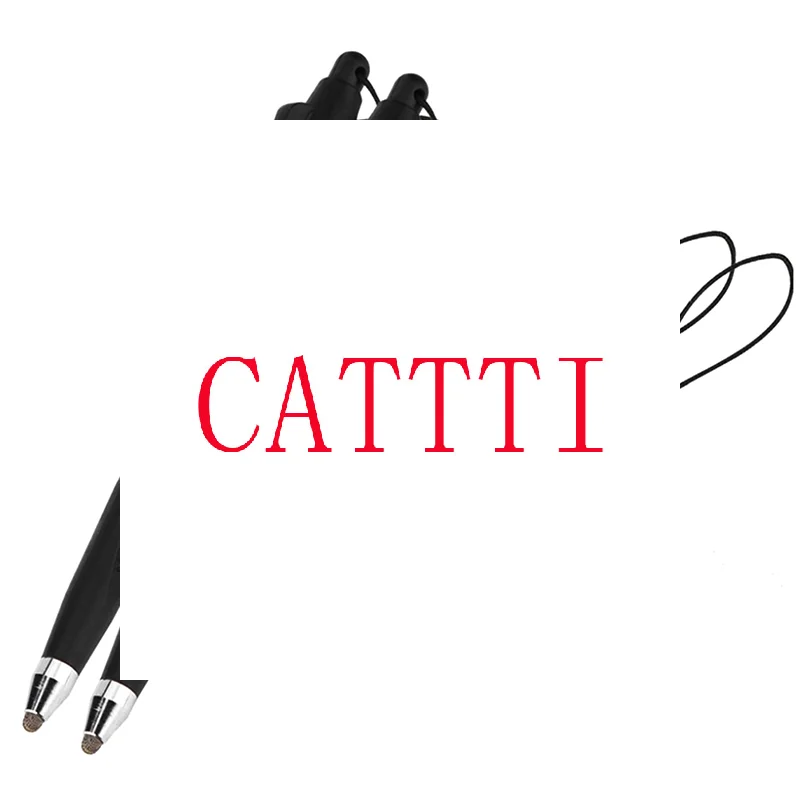 

2pcs Touch Screen Stylus Pen With Spring Hose High Sensitivity Fine Tip Home Office For Phone Tablet Notes Painting