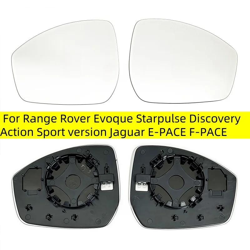 

For Range Rover Evoque Starpulse Discovery Action Sport version Jaguar E-PACE F-PACE Car Left/Right Side Heated Mirror Glass