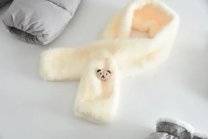 4-teiliges Set BELLBELL Winter-Strampler für Neugeborene Mädchen + Schal + Handschuhe + Schuhe, Outfit mit Kapuze, Plus Samt, warm, für Säuglinge, Babys, Mädchen, Jumpsuits – Detail 19