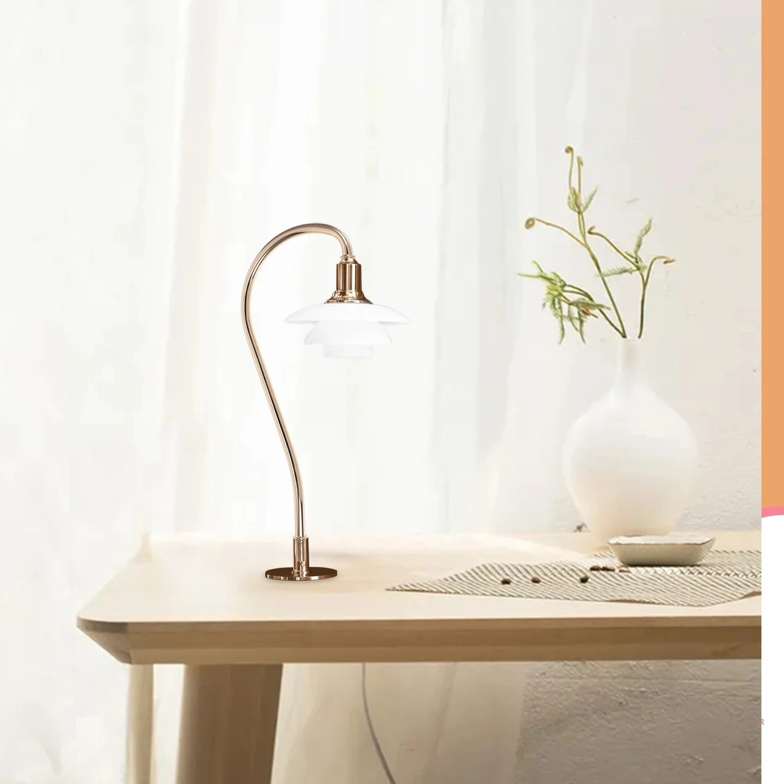 

Aromatherapy Table Lamp Stem Parts for DIY Kits Lighting Fixture Downrods Replacement Hollow Curved Iron Stems Lamp Making