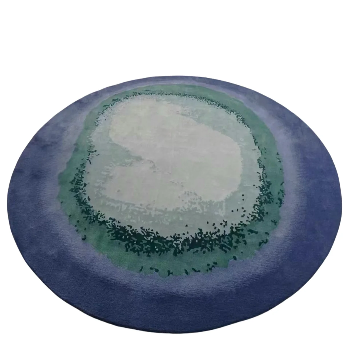 

Customized Modern Game Rugs Handmade Tufted Carpets 3d Funny Green Forest Live Moss Rug Carpet for Living Room