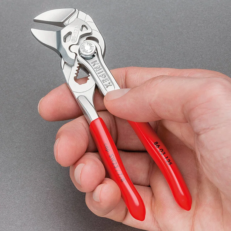 KNIPEX 00 20 72 V04 Mini Pliers Set In Belt Pouch Water Pump Plier Wrench 8701125 8603125