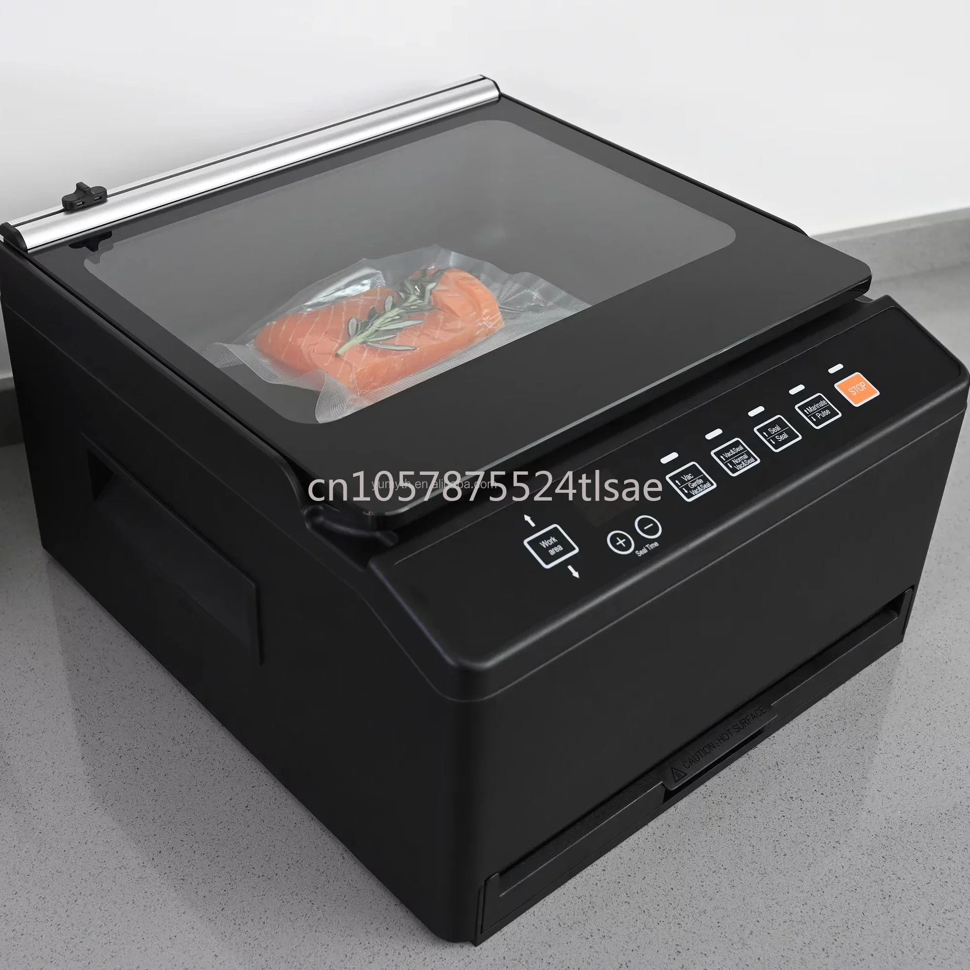 The latest fully automatic commercial household electric box food vacuum sealing machine heavy-duty bag sealing machine