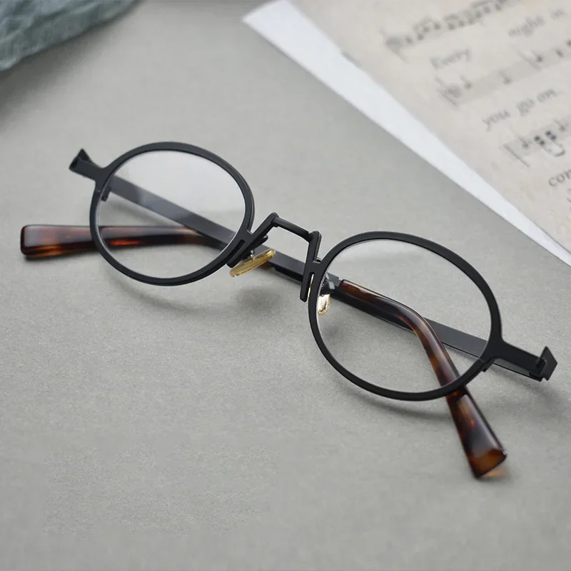 Cubojue Oval Men Reading Glasses Women Anti Blue Light 0 +150 200 Black Eyeglasses Frame Male Women Spectacles for Prescription