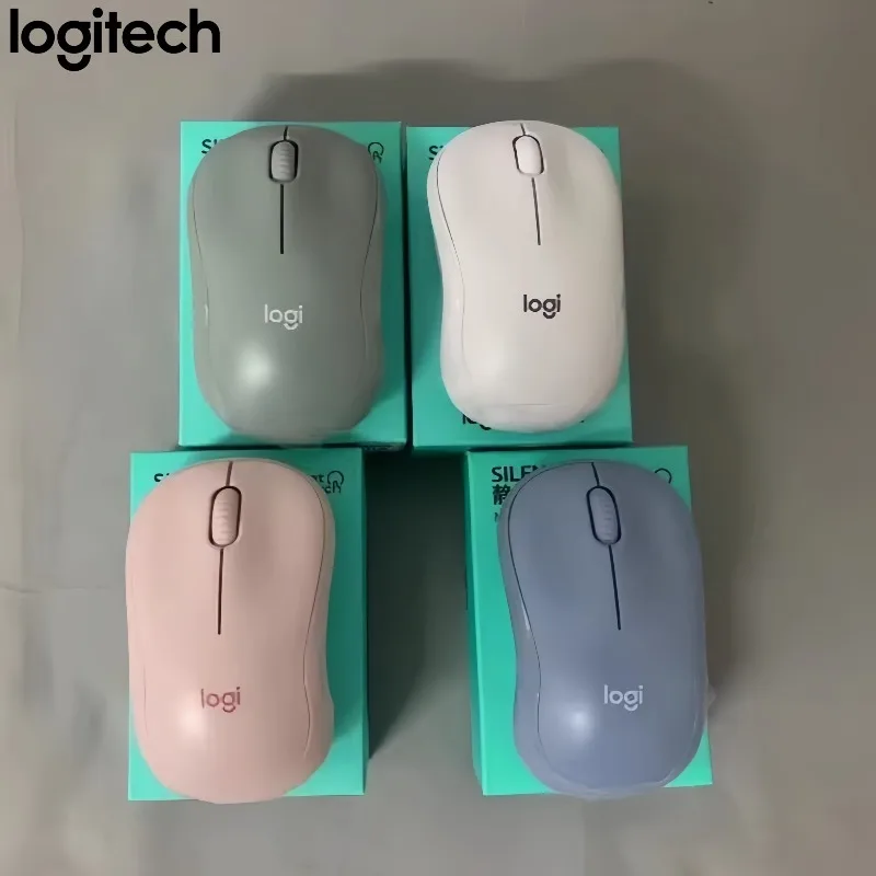 Logitech M221 Wireless Silent Mouse with Four Color Fresh Appearance and Silent Operation Enjoy Smooth Wireless Office