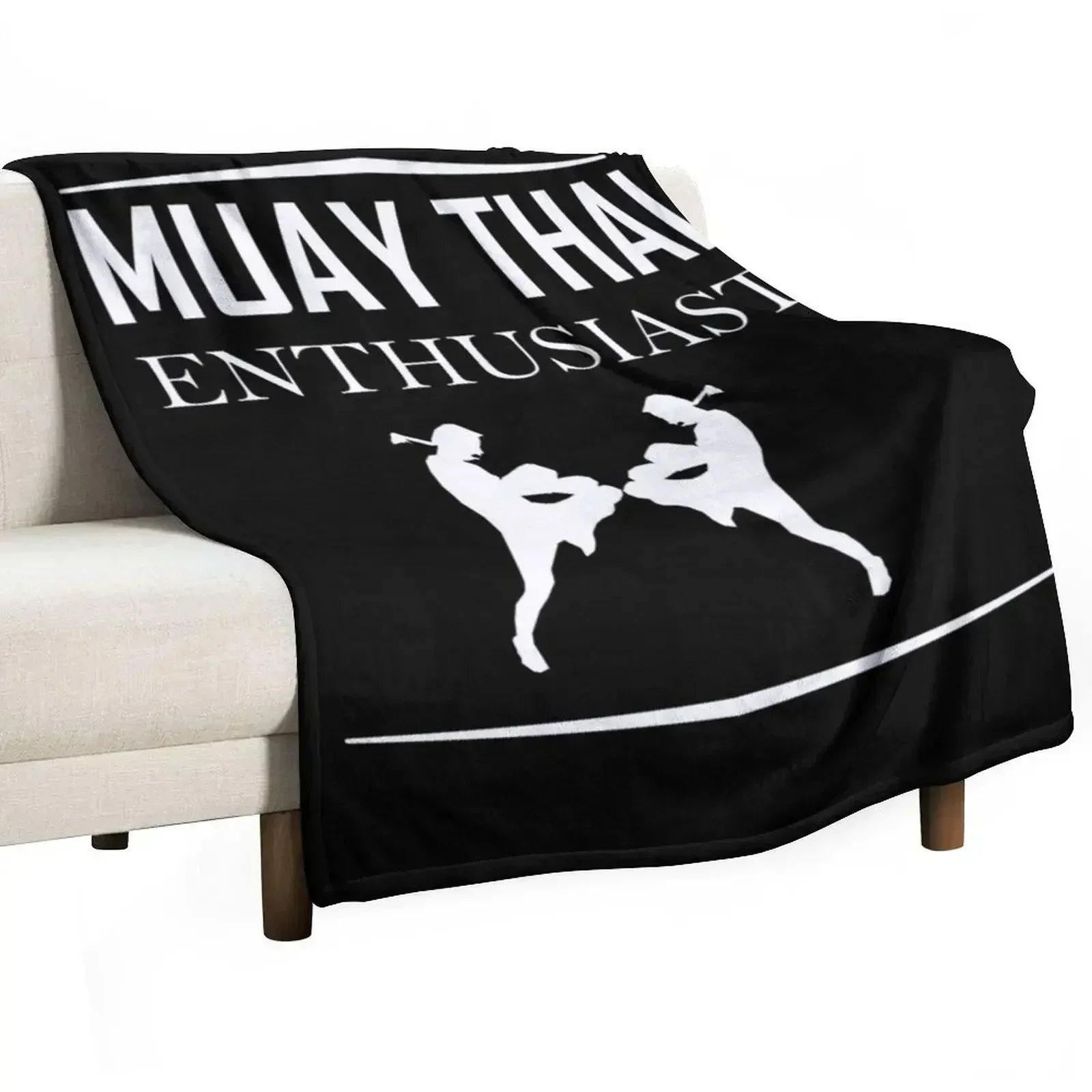 

Muay thai enthusiast Throw Blanket Winter beds Bed linens Blankets