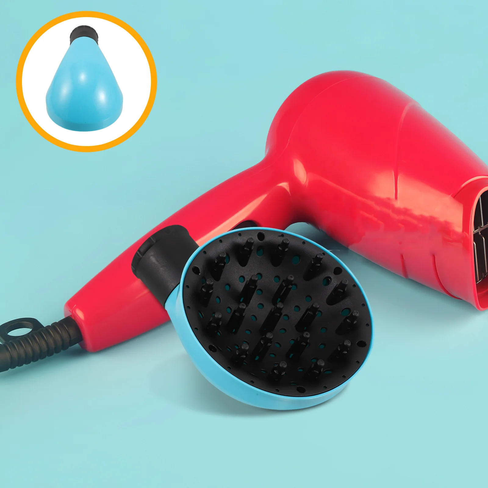 

FRCOLOR насадка-диффузор для фена, маленькая насадка для фена, сменный инструмент для укладки, удобная быстросохнущая