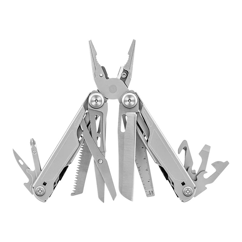 

17 1 Steel Portable Outdoor Survival Camping Pocket Knife Cutting Combination Pliers Multitool Bottle Opener DIY OEM Industrial