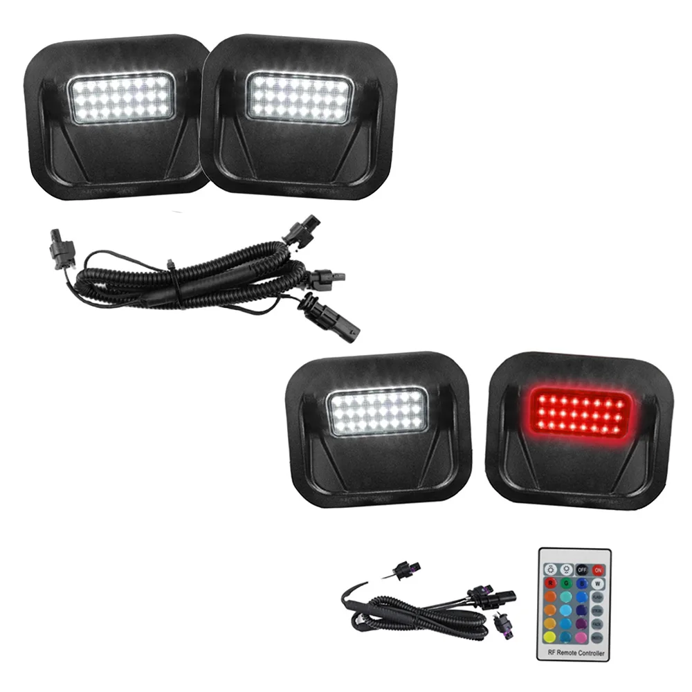 

1 Set LED Tailgate Step Lights 84347814 Fit for Chevrolet Silverado 1500/2500 HD/3500 HD 2020 for GMC Sierra 1500 2019-2021