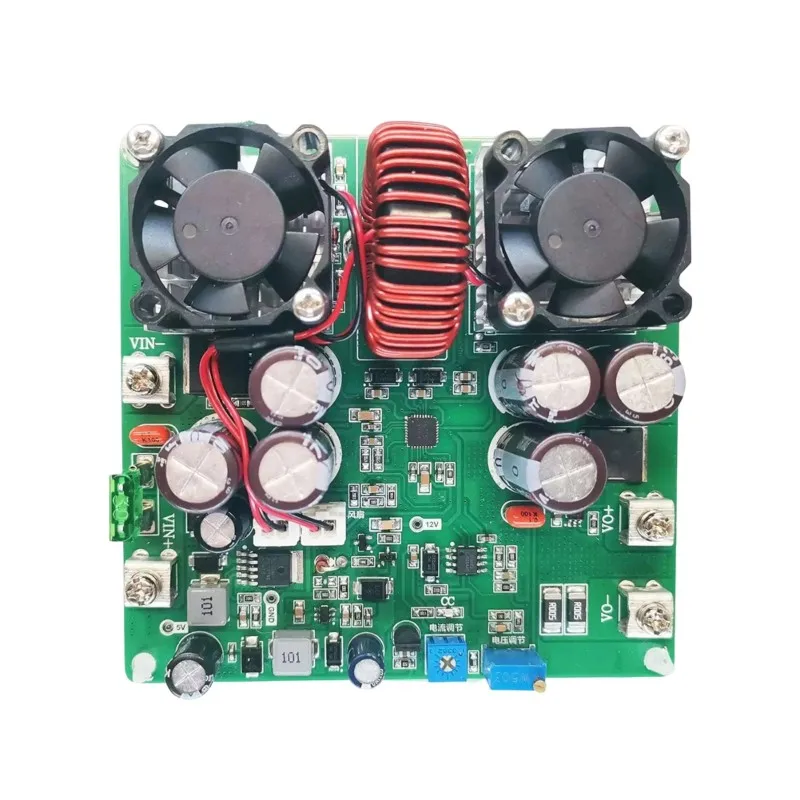 AT82-EG1151 DC2-60V/16A High-Power Step-Up Boost Module Adjustable Constant Voltage Constant Current Battery Output