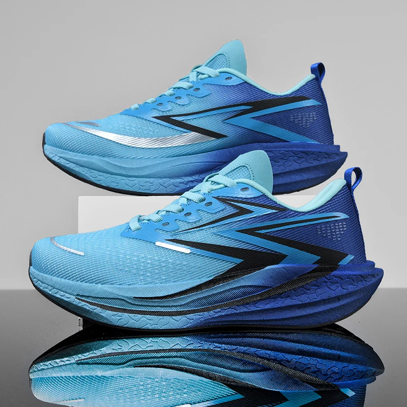 Men Running Shoes Carbon Board Speciality Marathon Sports Breathable Lightweight Women's Comfortable Casual Athletic Sneakers