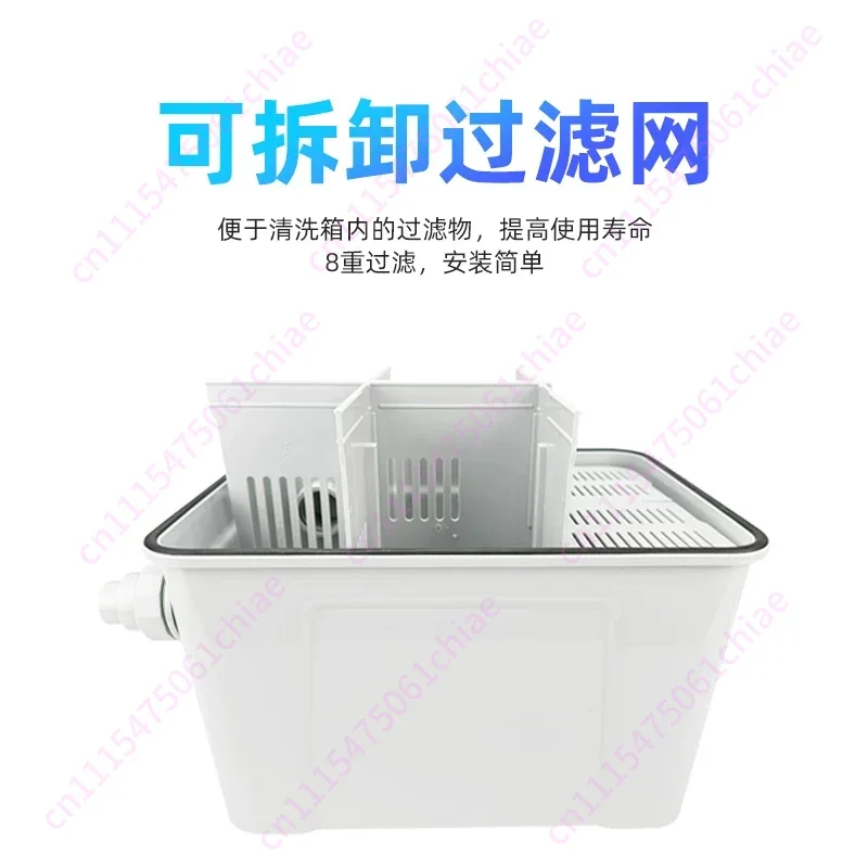Dental Laboratory Gypsum Sedimentation Tank Filter Gypsum Powder Collector Ceramic Sedimentation Tank Sewage Filtration Box