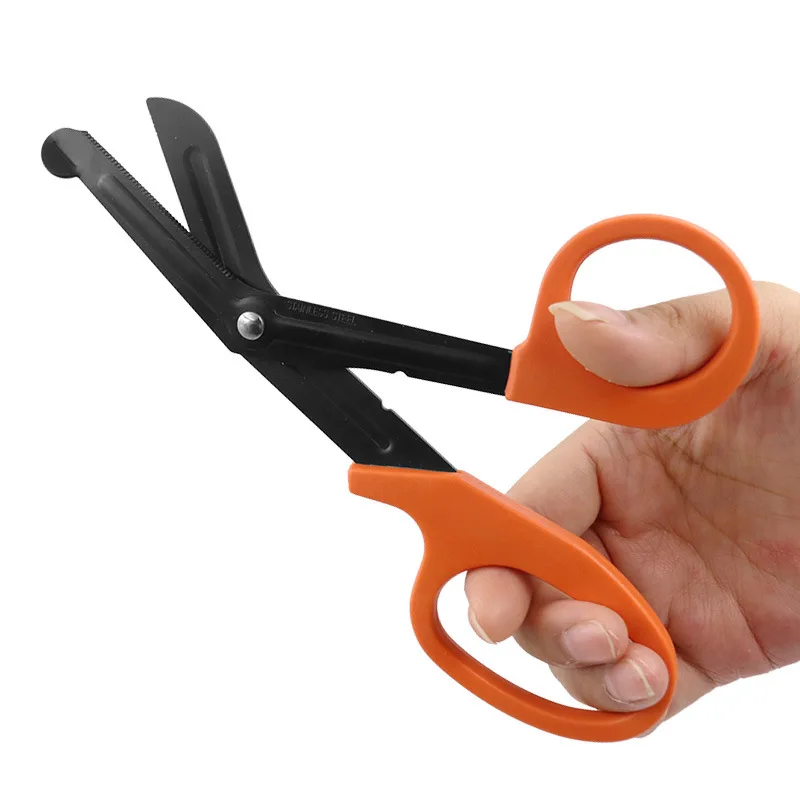 SenNan Thickening Paramedic Medical Rescue Scissor Trauma Gauze Emergency First Aid Shear Outdoor Nurse Utility Camp Hand Tool