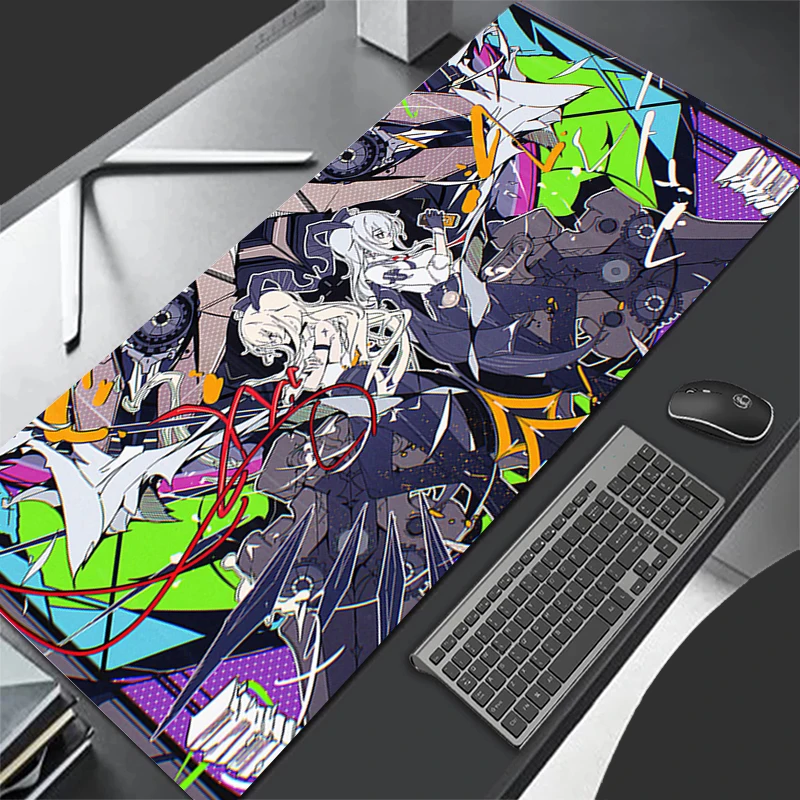 

Anime Mouse Pad Gamer Keyboard Pad Desk Mouse Mat Wuthering Waves Zani Carpet Rubber Tapis Souris Gaming Notbook PC Mousepad
