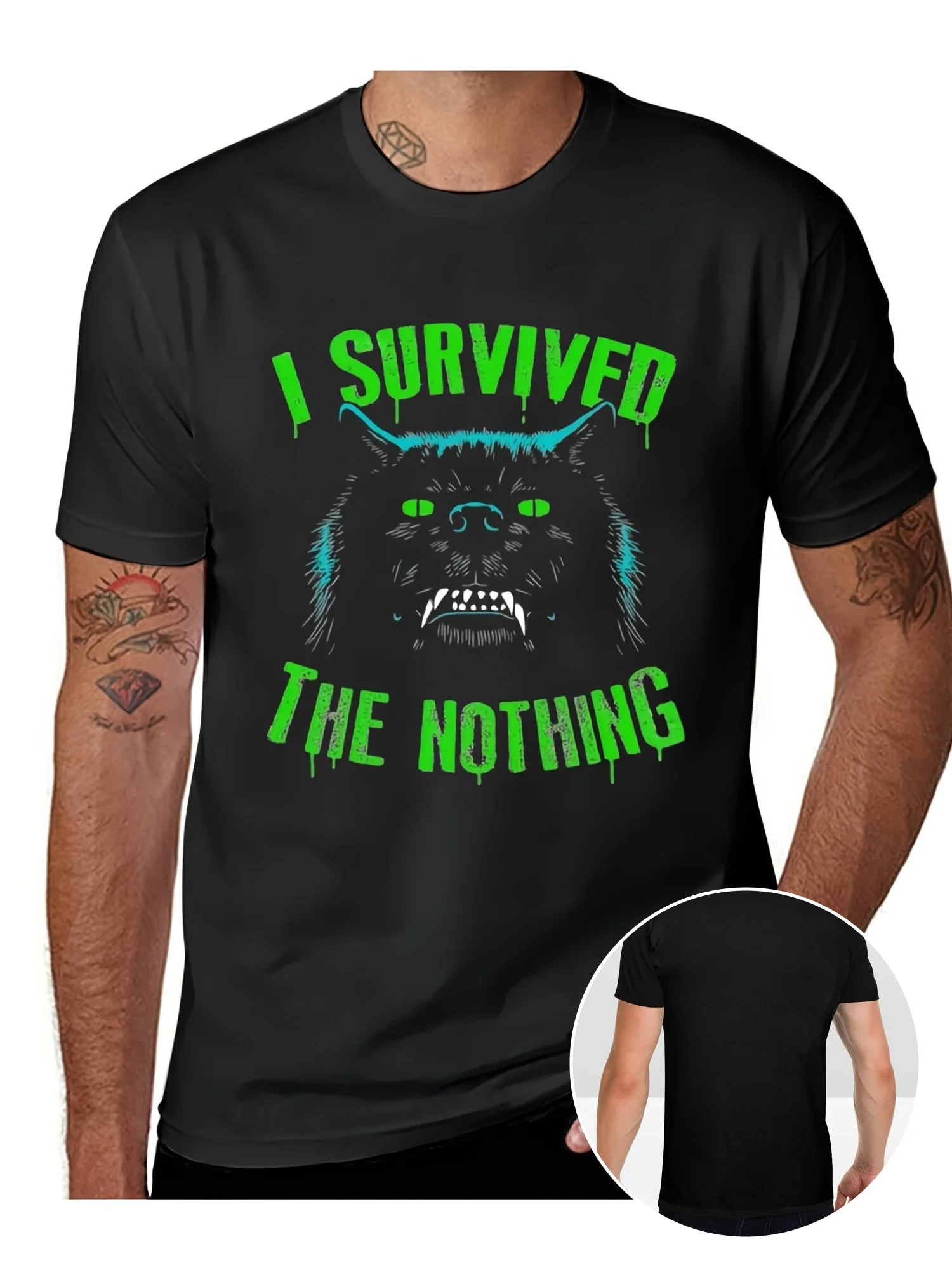 Men's Vintage I Survived The Nothing T-Shirt