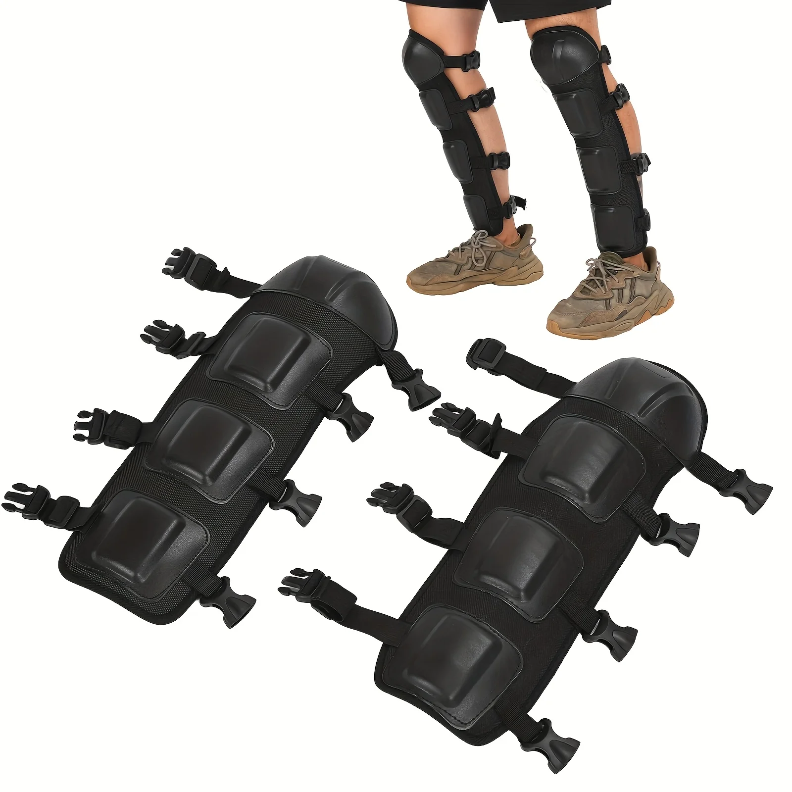 New Gardening Knee Pads Leg Protectors Multipurpose Accessories Ideal for Chainsaw Work and Gardening EVA Motorcycle Guards