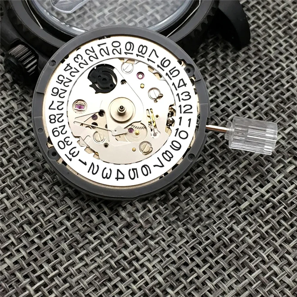 NH35 Watch Movement Japan Automatic Mechanical Movement 3 O'clock Position White Calendar NH35A Movement Watches Repair Tool