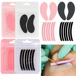 Reusable Eyelash Lifting Silicone Stripe Tips Eye Patches Under Eye Pads Lifting Curler Pad Perm Eyelash Extension Supplies