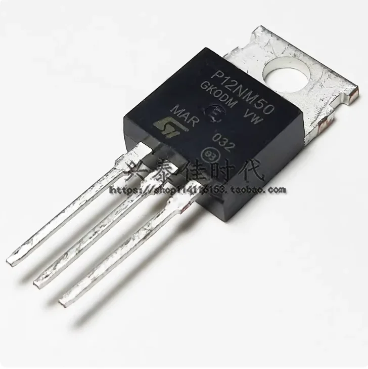 10PCS P12NM50 STP12NM50 12A/500V TO-220 Field Effect Transistor