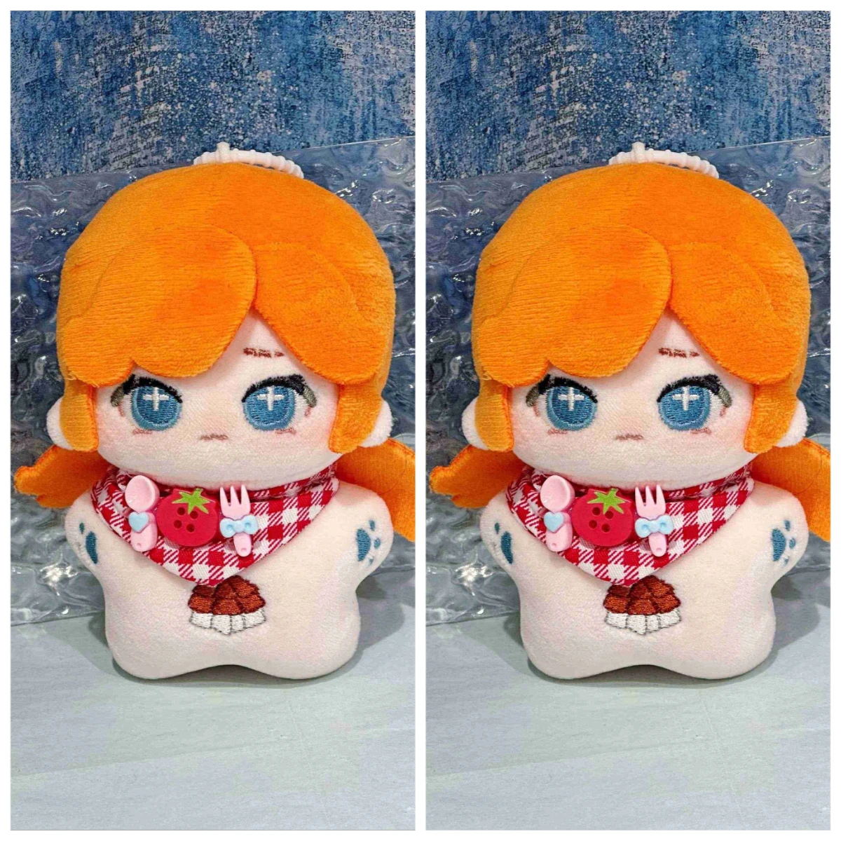 

10cm Anime Identity ⅤCheerleader Starfish Body Doll Cute Plush Stuffed Cotton Pendant Toys Cosplay Dango Mascot Gift