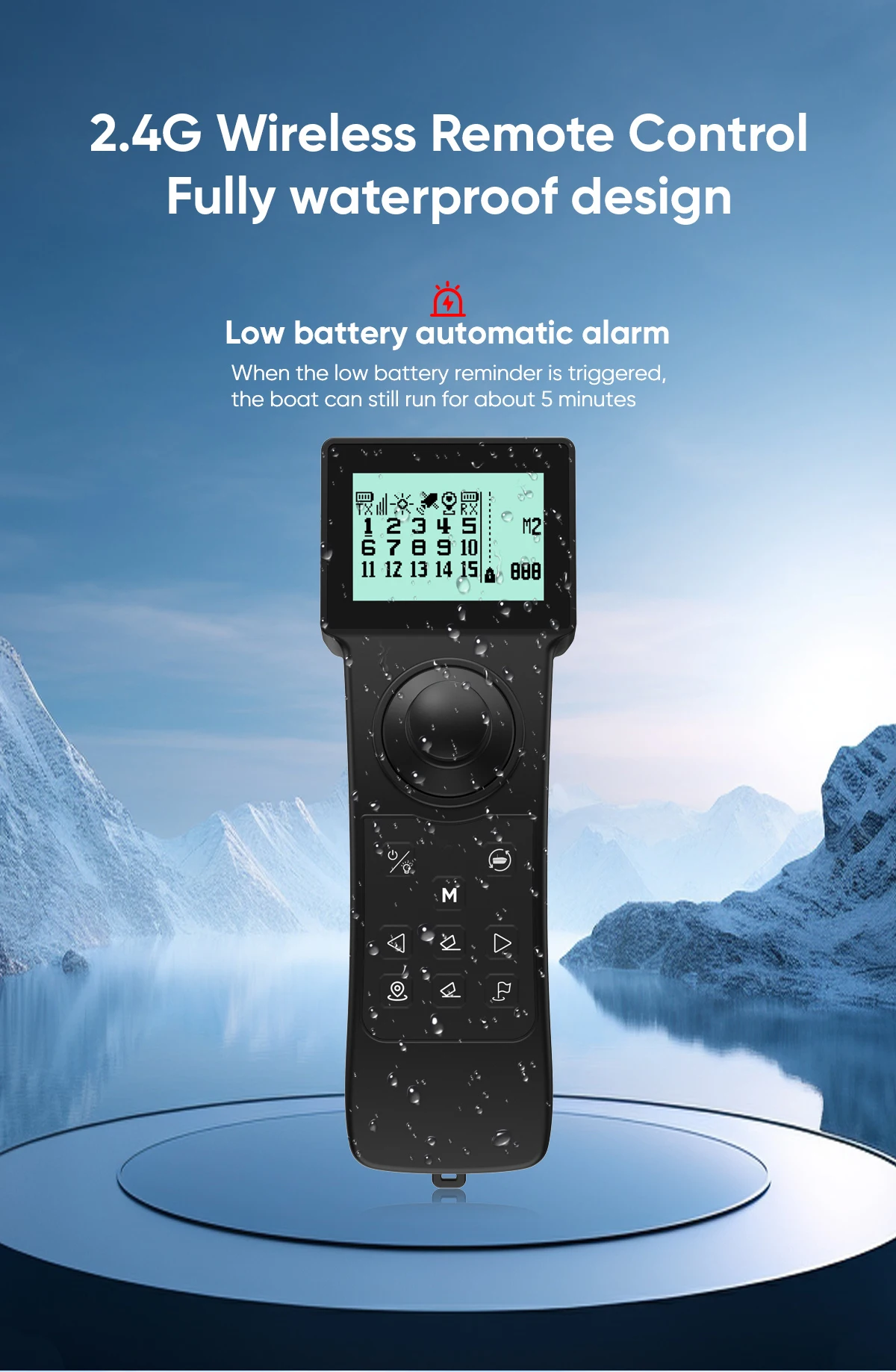 Auto Cruise RC Fishing Bait Boat ABS Plastic 100 GPS Positioning Points Smart Baiting Vessel for Carp Fishing Tackle Gear - view 6