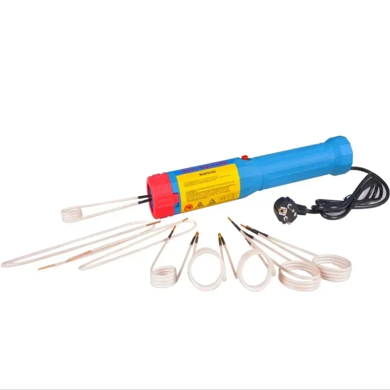 Rusted Screw Heater Electromagnetic Induction Heater Handheld High - Frequency Induction Heater Standard 8 Coils
