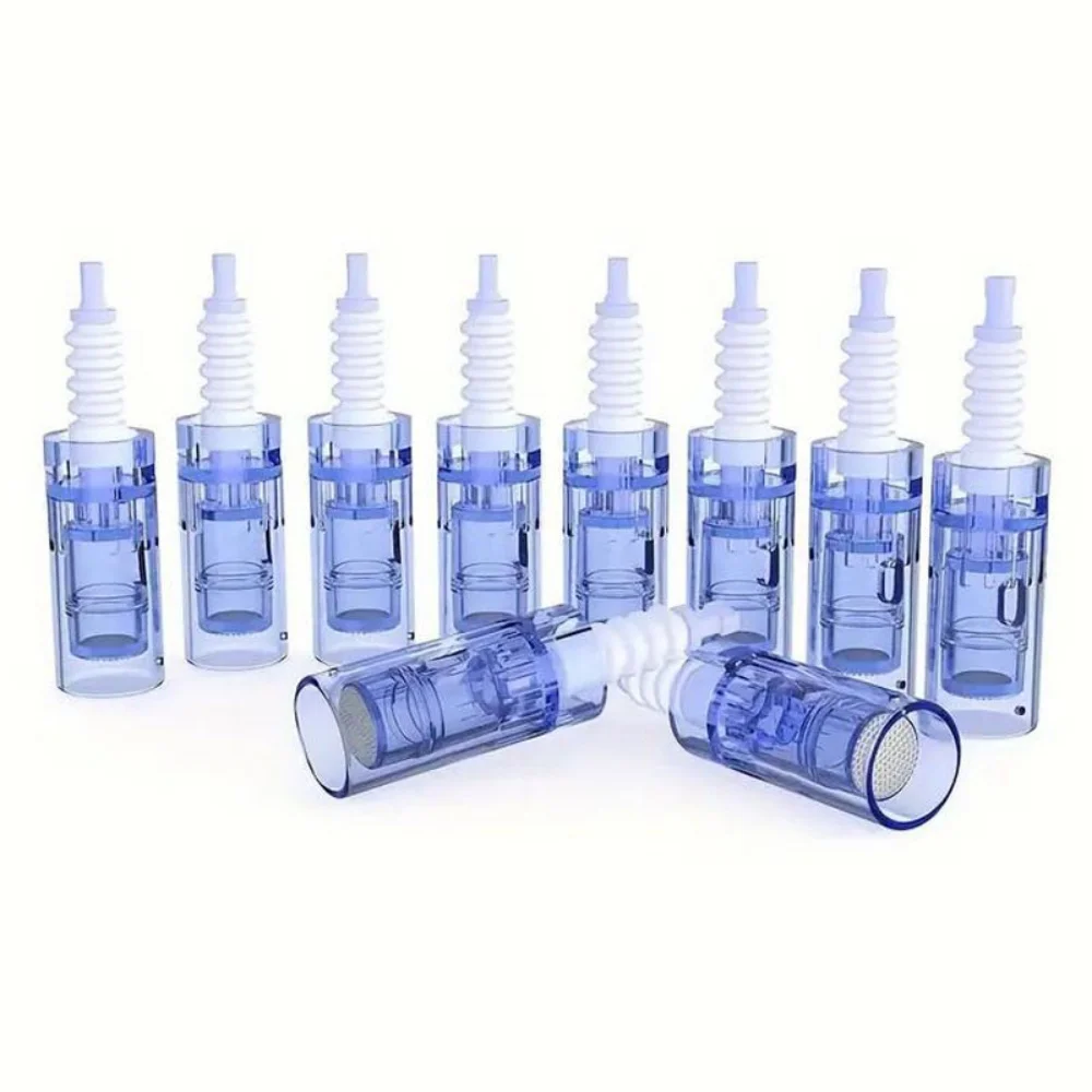 A6 Bajonet Cartridge Naald 50/100 stuks voor A6 Dr Pen Microneedling Micro Naalden Wegwerp Vervanging Tips 9 12 36 42pin Ronde - afbeelding 2