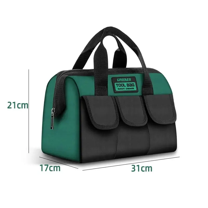 1PC Multifunctional Tool Bag Waterproof and Durable Electrician Canva Thickened Carpentry Tool Bag Large Maintenance Storage Bag