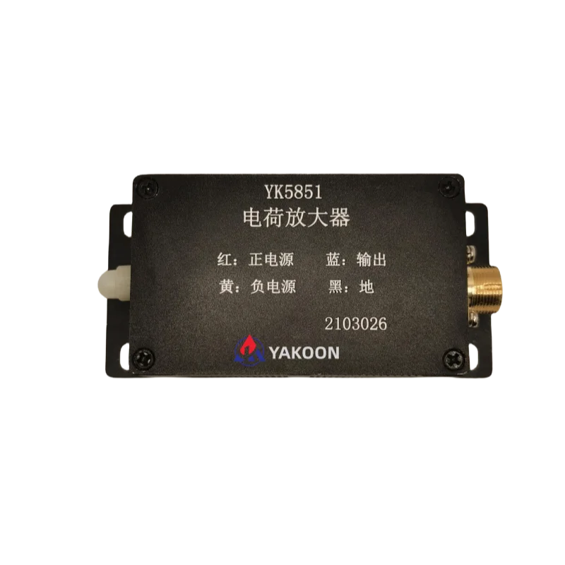 PE Acceleration Sensor Universal Charge Amplifier Signal Conditioner Module High Precision Low Noise