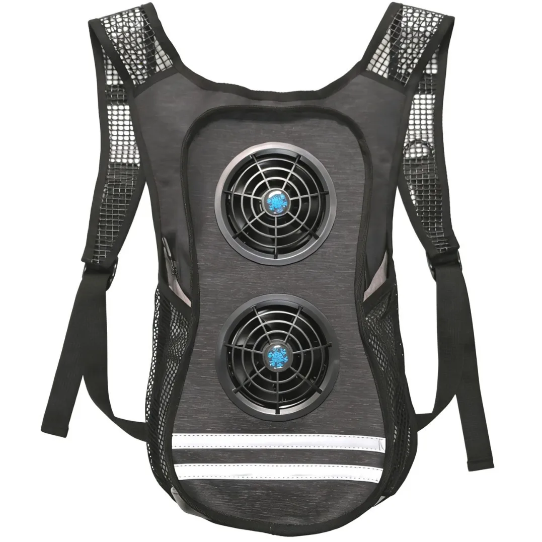 Intelligent Refrigeration Vest Outdoor Cooling Fan Vest Summer Heatstroke Rechargeable Air Conditioner Suit