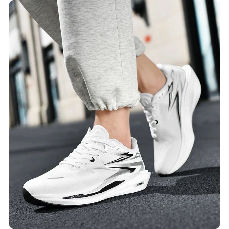 Men's Running Shoes Breathable Cushioning Non-Slip Outdoor Sports Jogging Shoes Couple Trainer Race Sneakers Off-road Shoes - view 5