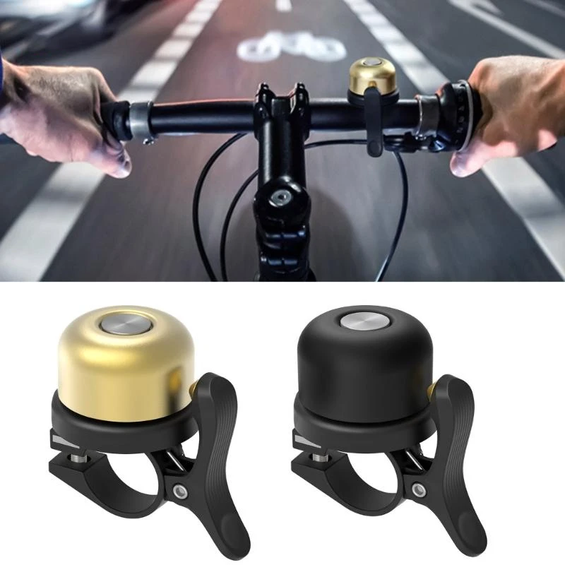 Bicycle Bell For AirTag Holder Case Bike GPS Tracker Mountain Road Cycling Bell Safety Warning Alarm Bike Handlebar Ring Bell