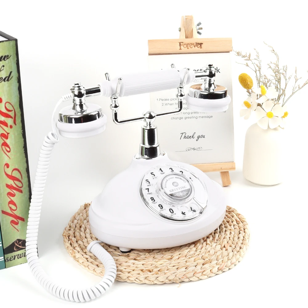 Retro Antique Audio Guestbook Telephone Rotation Retro Telephone Guestbook Audio Wedding Wedding Party Event Recording Guestbook