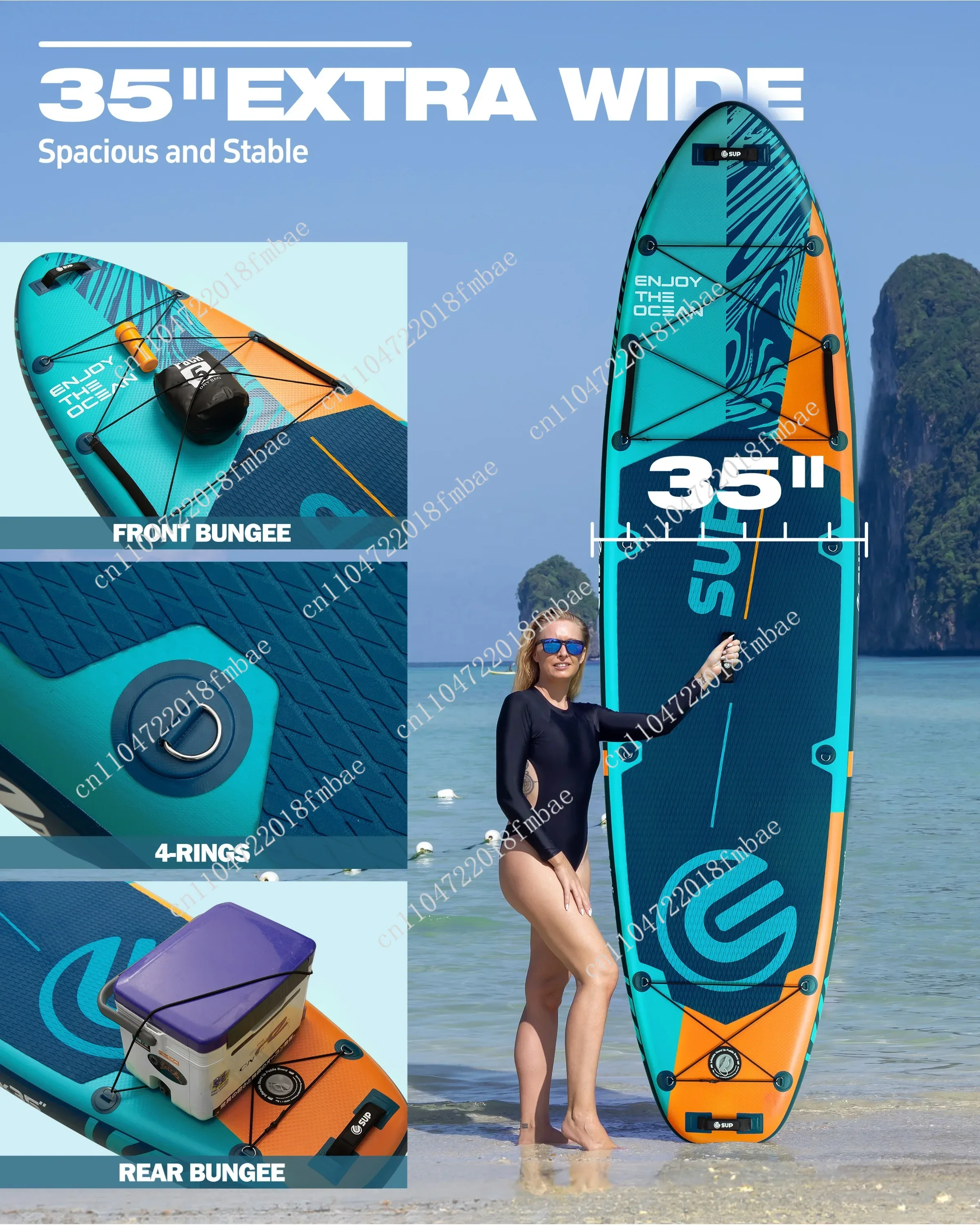 Motor water skiing with seat electric hole card E SUP electric hole card with electric fin vertical paddle board